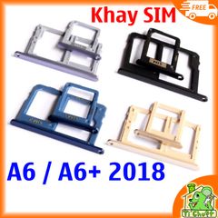Khay sim Samsung A6 A6 Plus 2018 ZIN Chính Hãng