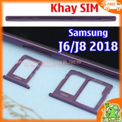 Khay sim Samsung J6/ J8 2018 ZIN Chính Hãng