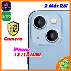 Kính CL chống trầy Camera iPhone 13 / 13 Mini 2 mắt rời
