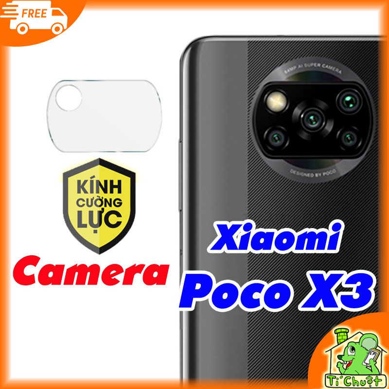 Kính CL chống trầy Camera Xiaomi Poco X3 NFC/ X3 Pro