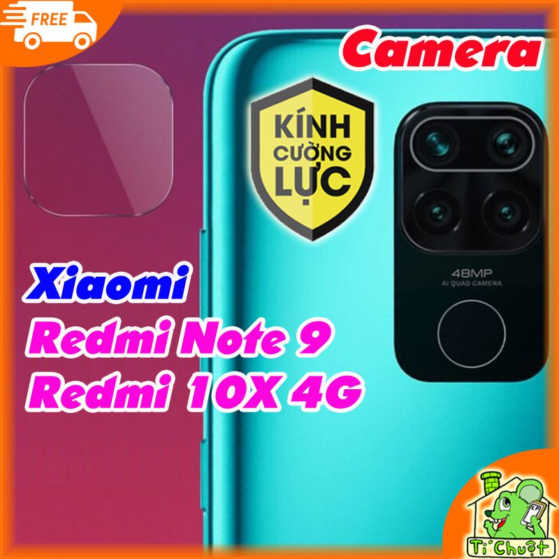 Kính CL chống trầy Camera Xiaomi Redmi Note 9/ Redmi 10X 4G