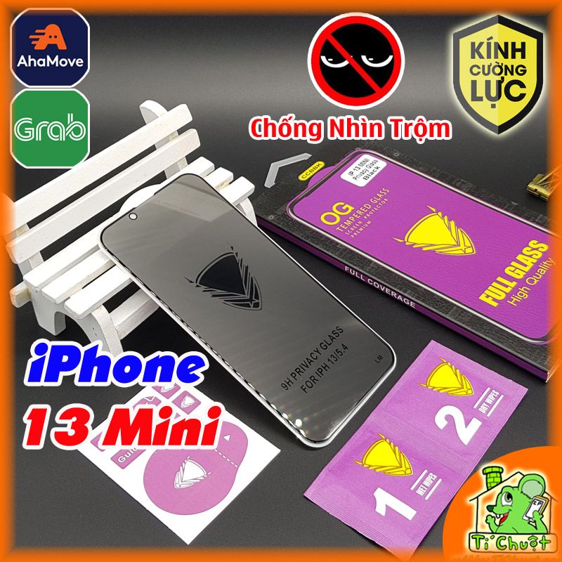 Kính CL Chống Nhìn Trộm iPhone 13 Mini 5.4