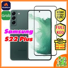 Kính CL Samsung S22 Plus FULL màn, FULL KEO Silicon