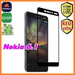 Kính CL NOKIA 6.1 FULL Màn, Cường Lực KEO VIỀN