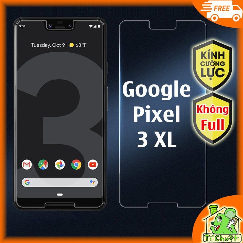 Kính CL Google Pixel 3 XL - Không FULL 9H-0.26mm