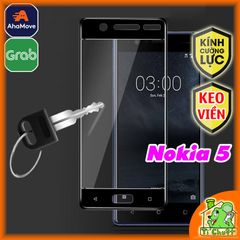 Kính CL Nokia 5 FULL Màn, KEO VIỀN