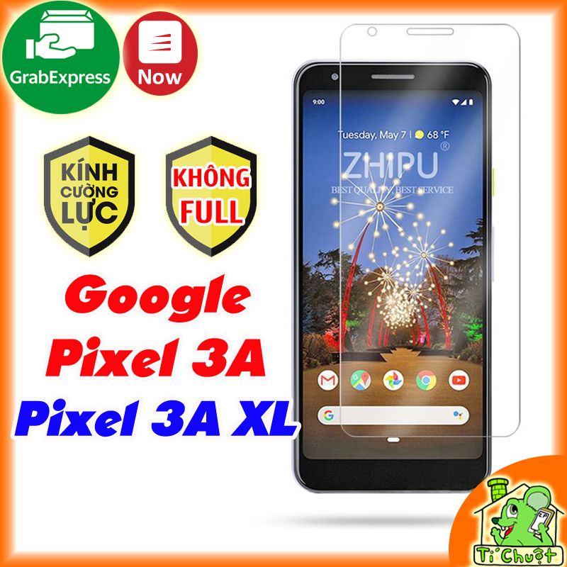 Kính CL Google Pixel 3A, Pixel 3A XL - Không FULL, 9H-0.26mm