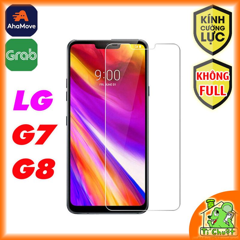 Kính CL LG G7/ G8 Không FULL, 2.5D-9H-0.26mm