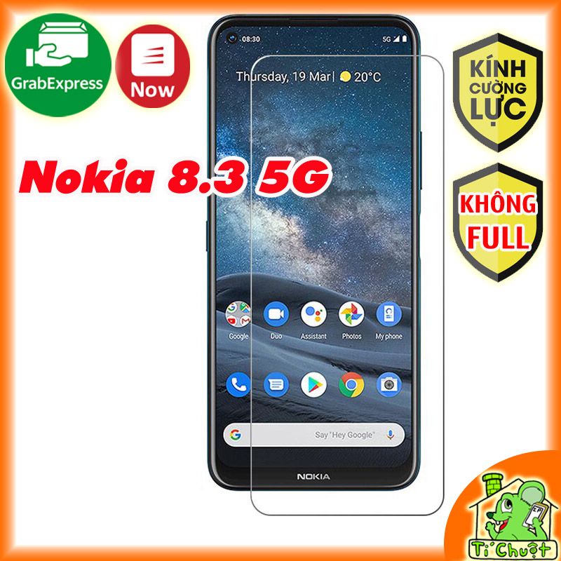 Kính CL Nokia 8.3 5G - Không FULL, 9H-0.26mm