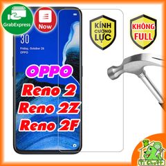 Kính CL OPPO Reno 2/ 2Z/ 2F - Không FULL, 9H-0.26mm