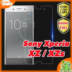 Kính CL SONY XZ, XZs - Không FULL, 9H-0.26mm