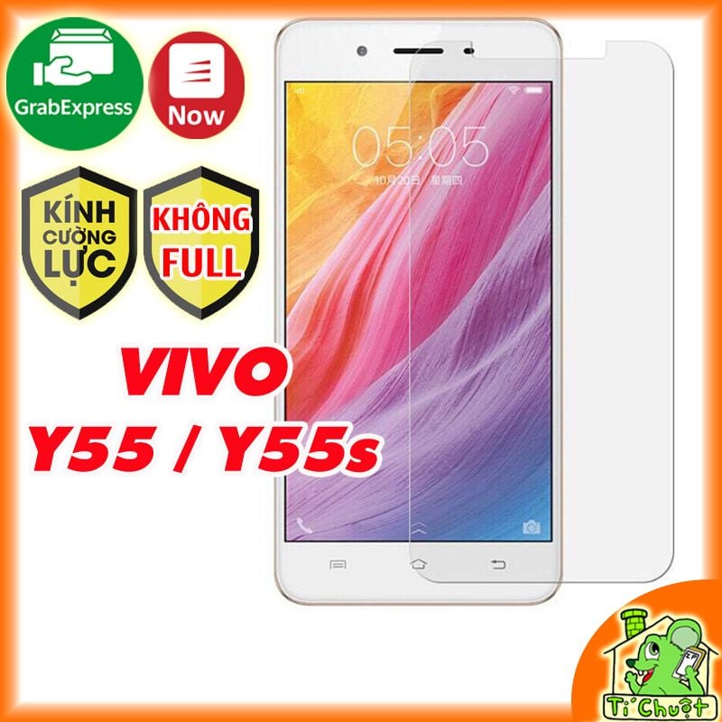 Kính CL VIVO Y55/ Y55s - Không FULL, 9H-0.26mm