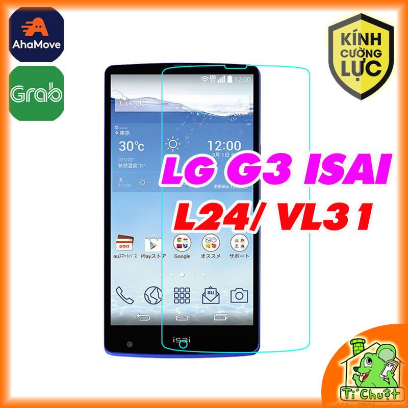 Kính CL LG G3 ISAI L24, VL31 TUNO ONEMAX 2.5D-9H-0.26mm