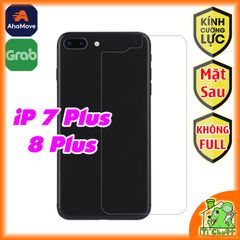 Kính CL iPhone 7 Plus/ 8 Plus MẶT SAU - KO FULL, 9H-0.26mm