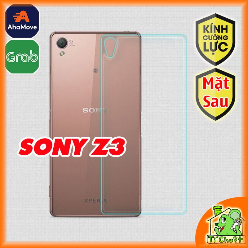 Kính CL SONY Z3 MẶT SAU 2.5D-9H-0.26mm