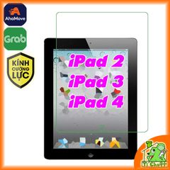 Kính CL iPad 2/3/4 9H Trong Suốt Mài Cạnh 2.5D