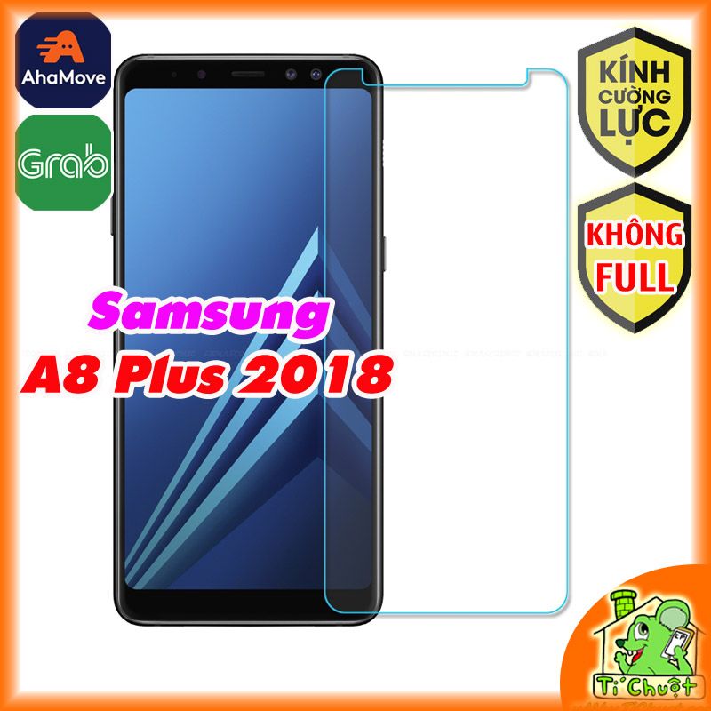 Kính CL Samsung A8 PLUS 2018 A730 - Không FULL, 9H-0.26mm