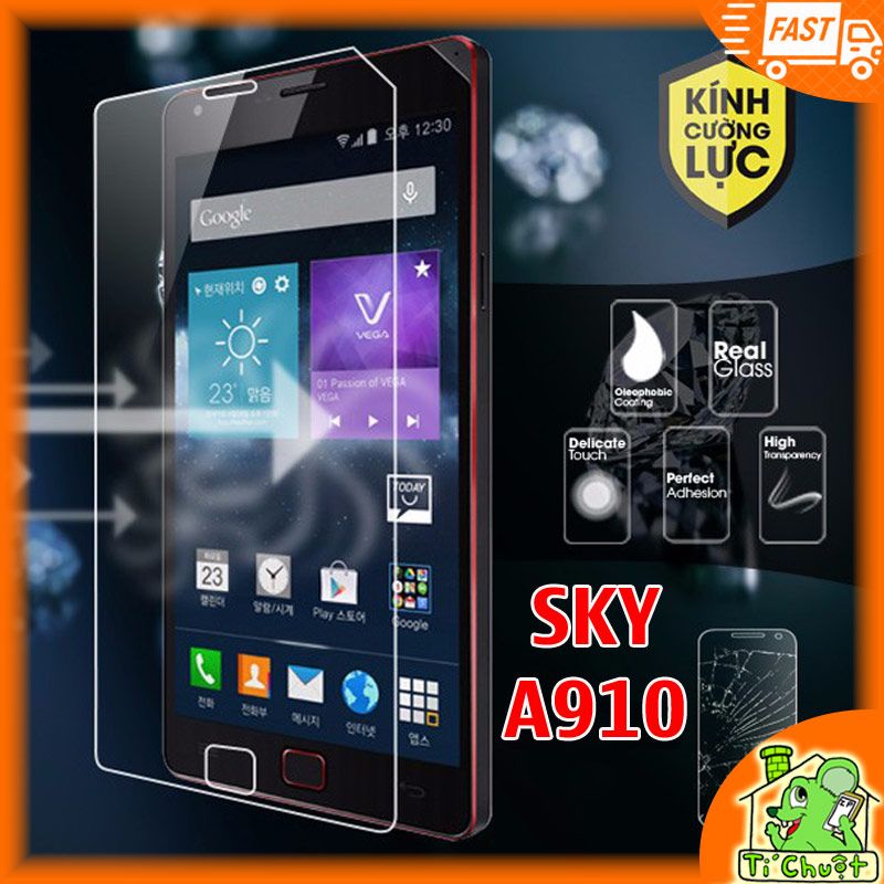 Kính Cường Lực SKY A910 VEGA IRON 2 - 9H-0.26mm