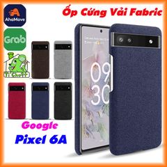 Ốp Lưng Google Pixel 6A Lưng Cứng Bọc Vải Fabric
