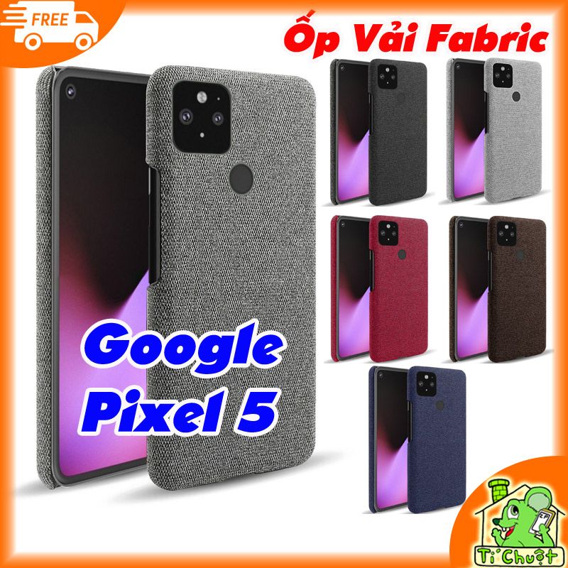 Ốp Lưng Google Pixel 5 Bọc Vải Fabric