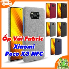 Ốp Lưng Xiaomi Poco X3 NFC Bọc Vải Fabric