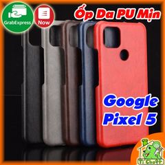 Ốp Lưng Google Pixel 5 Da PU Mịn