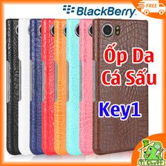 Ốp Lưng BlackBerry KeyOne Key1 Vân Da Cá Sấu