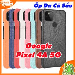 Ốp Lưng Google Pixel 4A 5G Vân Da Cá Sấu