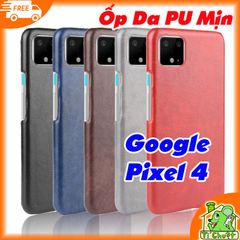 Ốp Lưng Google Pixel 4 Da PU Mịn