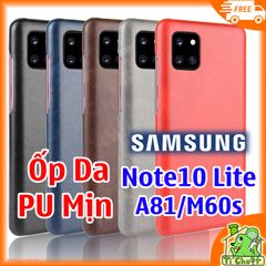 Ốp Lưng Samsung Note 10 Lite A81 M60s Da PU