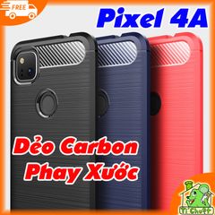 Ốp Lưng Google Pixel 4A 4G Dẻo Carbon Phay Xước Chống Sốc