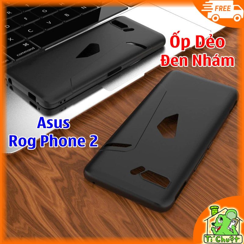 Ốp lưng Asus ROG Phone 2 ZS660KL Dẻo Đen Nhám