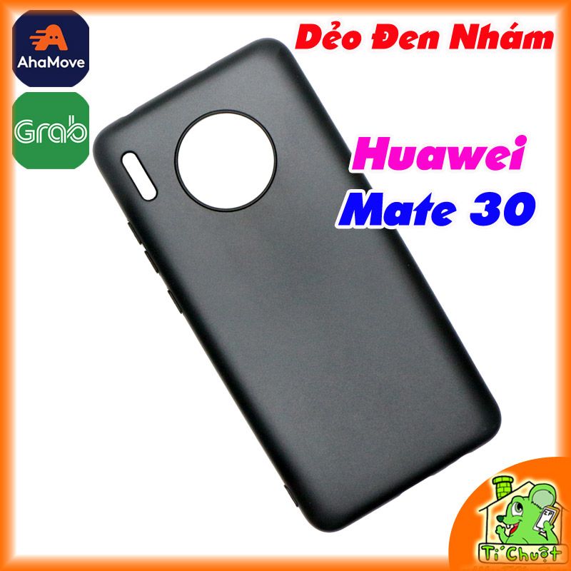 Ốp lưng Huawei Mate 30 Dẻo Đen Nhám