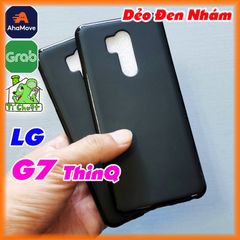 Ốp Lưng LG G7 ThinQ Silicon Dẻo Đen Nhám