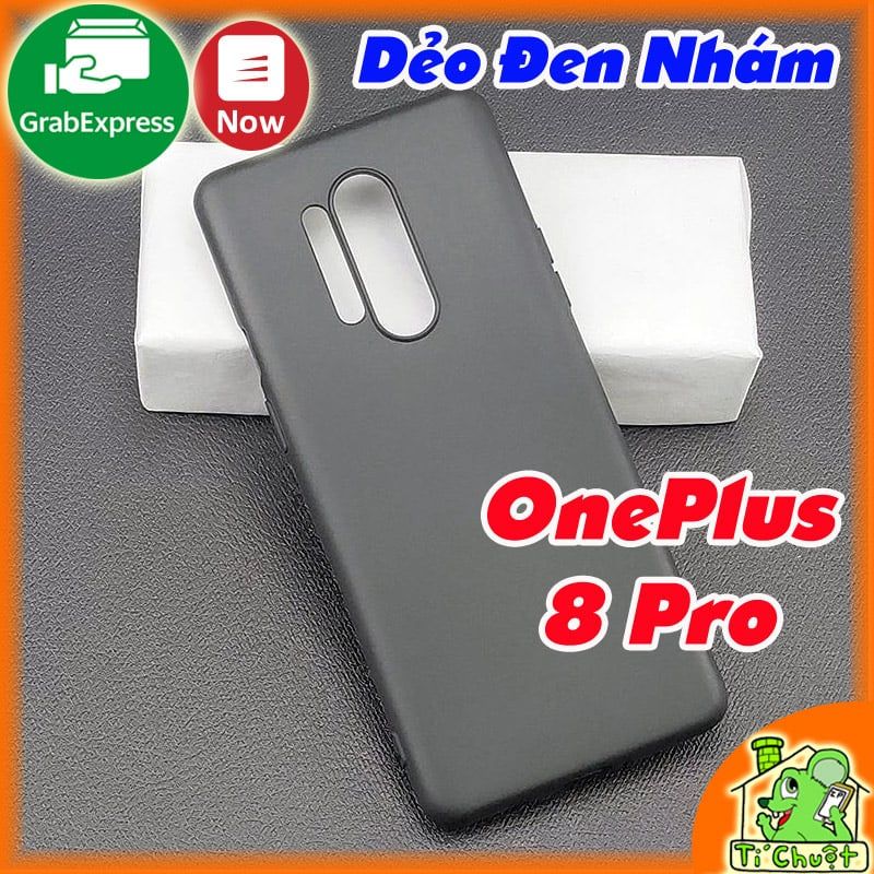 Ốp lưng OnePlus 8 Pro Dẻo Đen Nhám