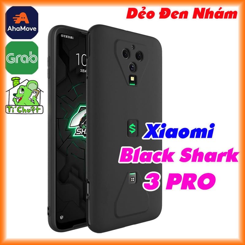 Ốp Lưng Xiaomi Black Shark 3 PRO Dẻo Đen Nhám Mịn