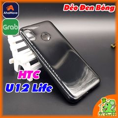 Ốp lưng HTC U12 Life Dẻo Màu Đen Sơn Bóng