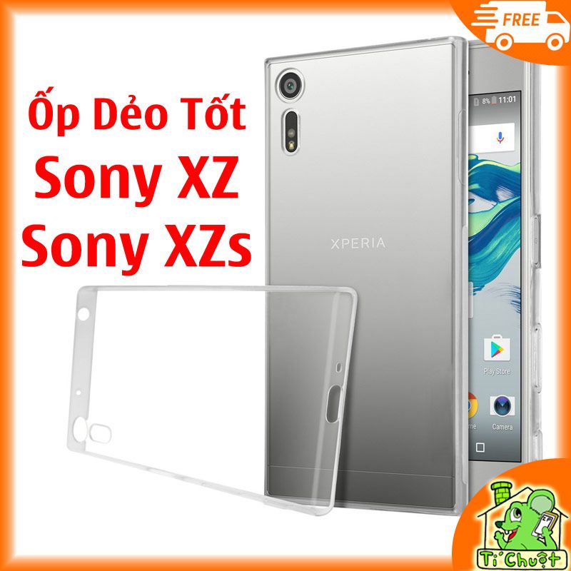 Ốp lưng SONY XZs, XZ Silicon Dẻo Loại tốt trong suốt