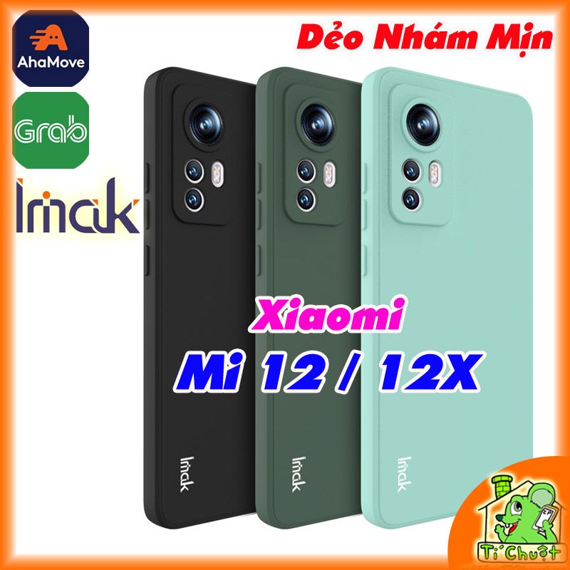 Ốp lưng Xiaomi Mi 12 / 12X iMak Dẻo Màu Nhám Mịn UC-4