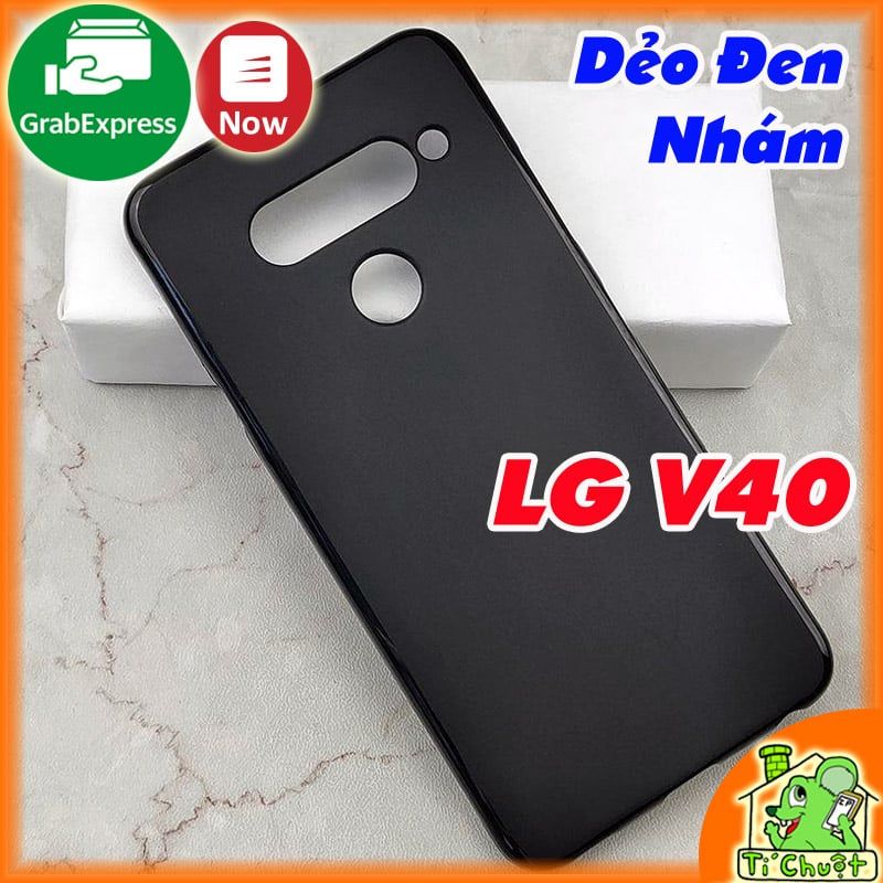 Ốp lưng LG V40 Dẻo Đen Nhám