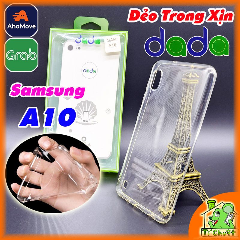 Ốp Lưng Samsung A10 2019 Dada Dẻo Trong Suốt