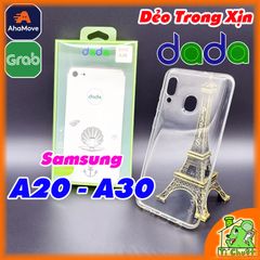 Ốp Lưng Samsung A20 / A30 2019 Dada Dẻo Trong Suốt