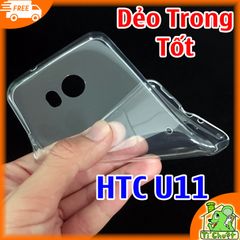 Ốp lưng HTC U11 Dẻo Trong suốt Loại Tốt