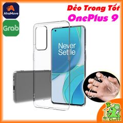 Ốp lưng OnePlus 9 Silicon Loại Tốt Dẻo Trong Suốt