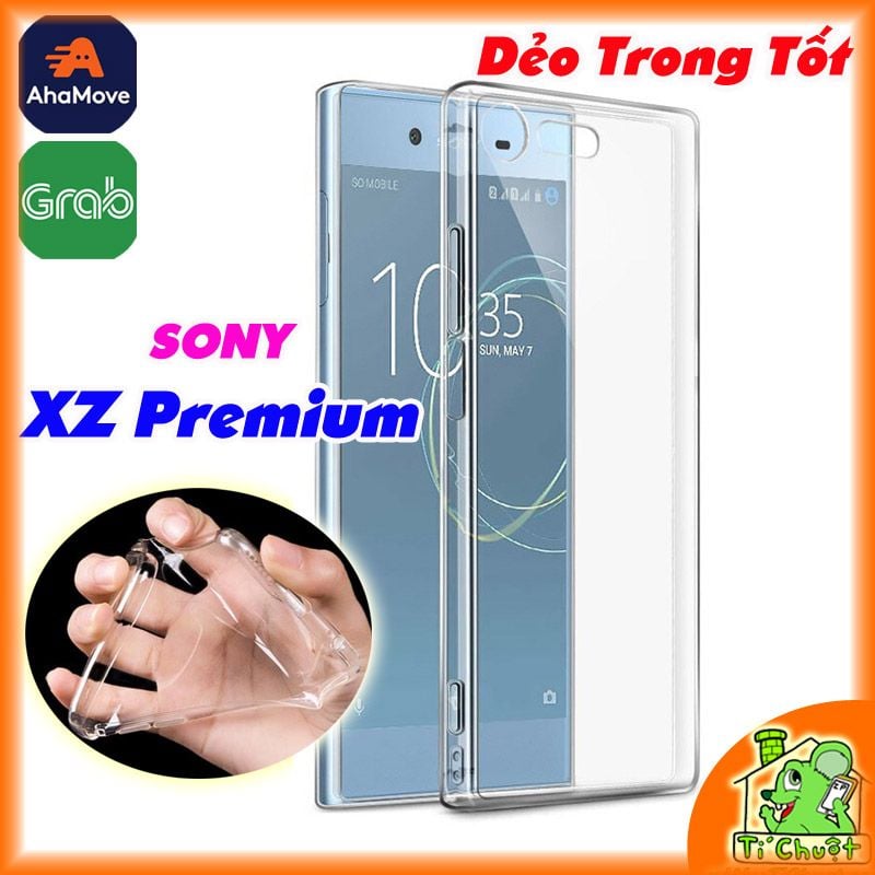 Ốp lưng SONY XZ Premium Silicon Loại Tốt Dẻo Trong Suốt