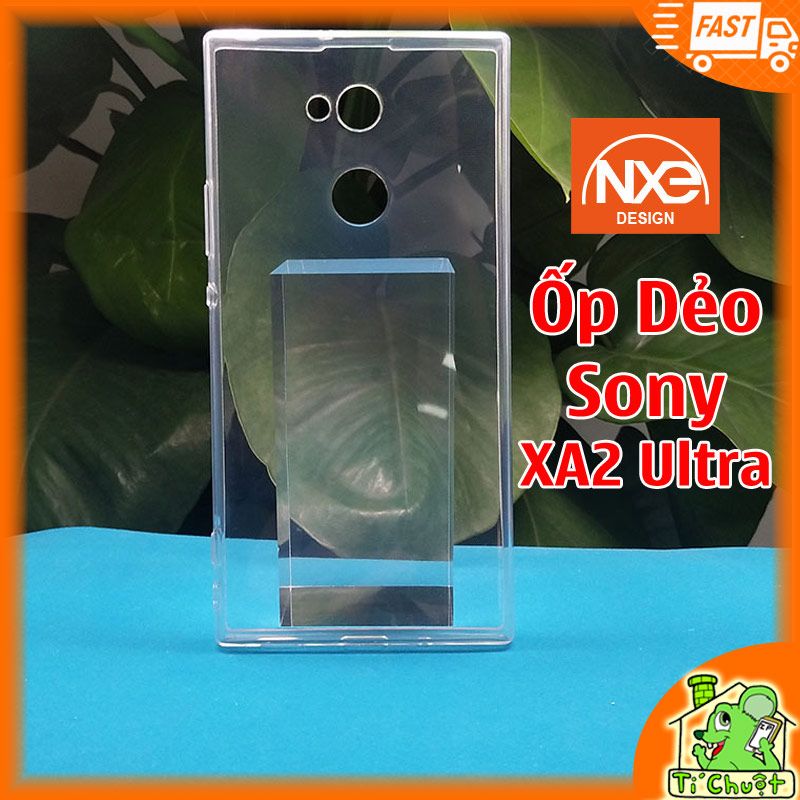 Ốp lưng Sony XA2 Ultra Dẻo Trong Suốt hiệu NXE Chính Hãng