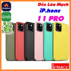 Ốp Lưng iPhone 11 PRO iPaky Sợi Lúa Mạch Dẻo TPU