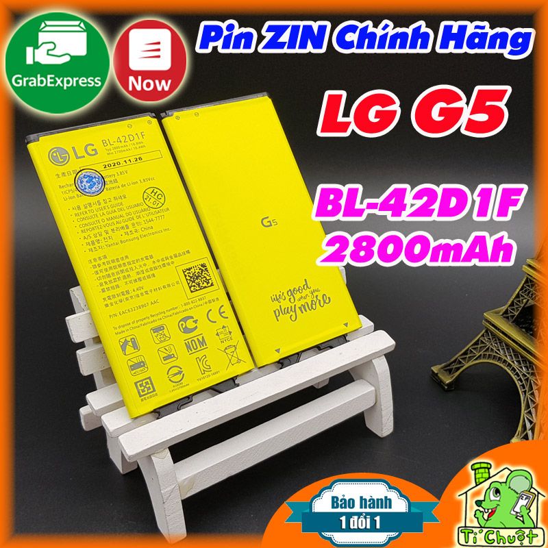 Pin LG G5 BL-42D1F 2800mAh ZIN Chính Hãng