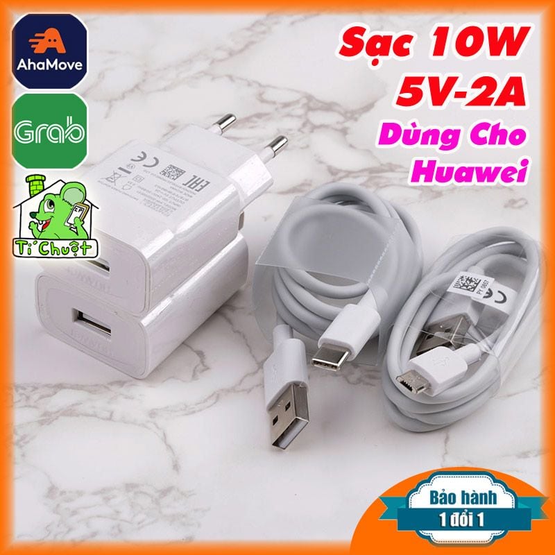 Sạc 10W 5V-2A ZIN Chính Hãng Dùng Cho Huawei – Shop Tí Chuột