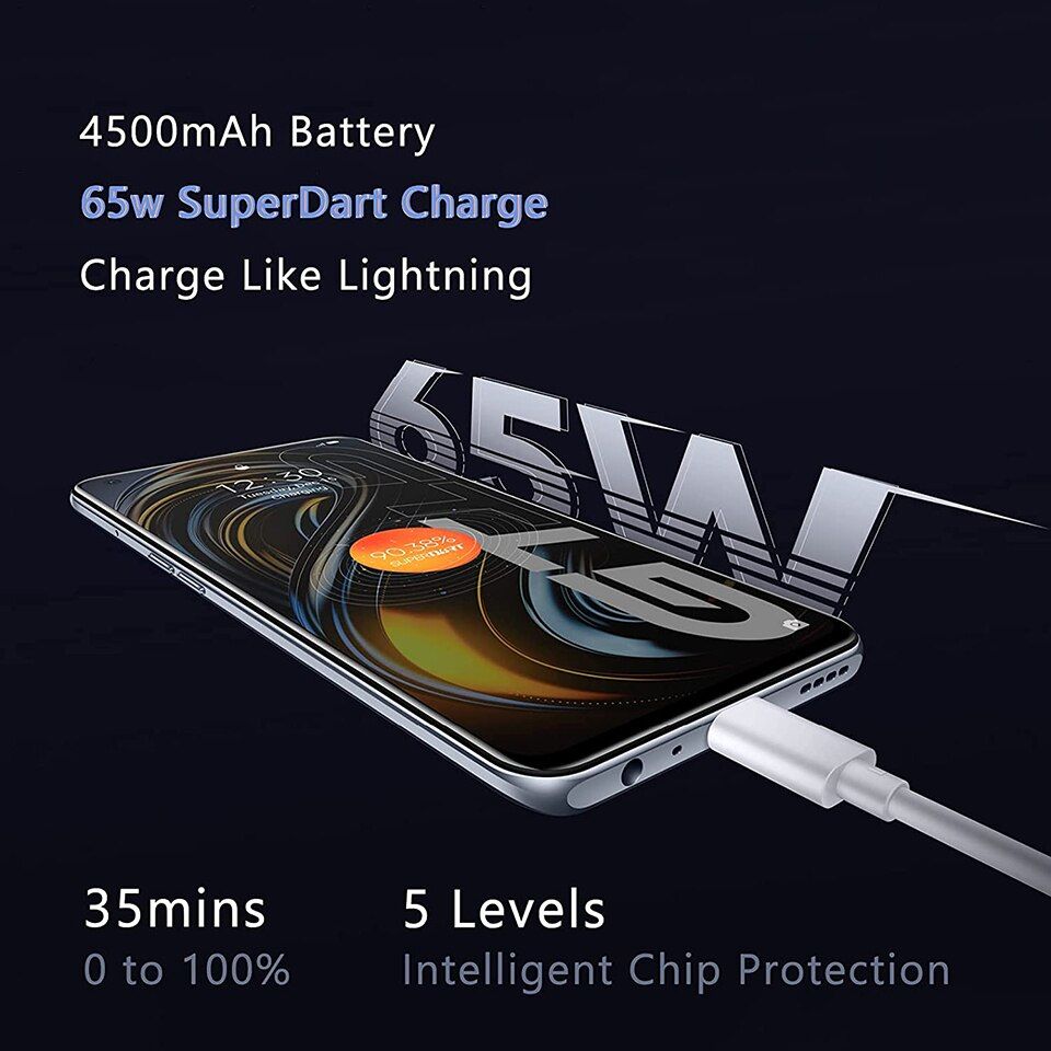 Sạc Nhanh SuperDart 65W REALME 8 Pro/ GT Neo2/ GT2 ZIN Chính Hãng ...
